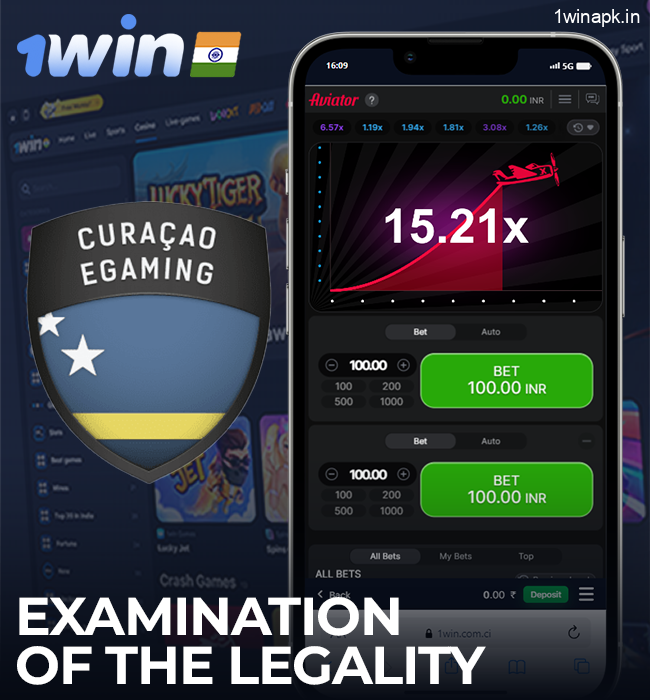 Examination the legality of 1win for Indian people