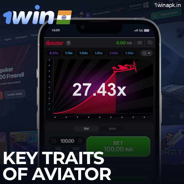 The most important features of the 1Win Aviator instant game