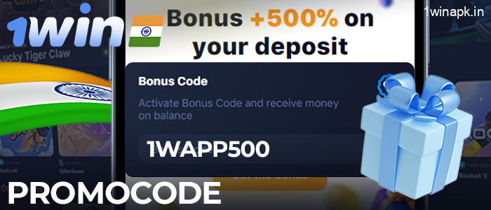 Promocode 1WAPP500 for the 1Win application