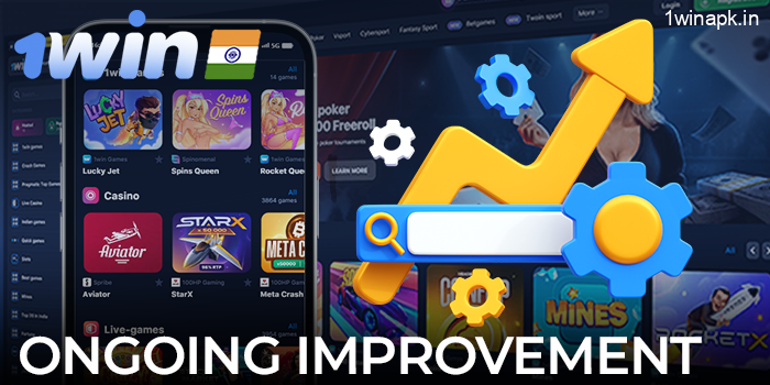 1Win app continuous improvement